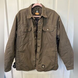 Berne Men's Caster Workwear Barn Jacket Quilted Lining L